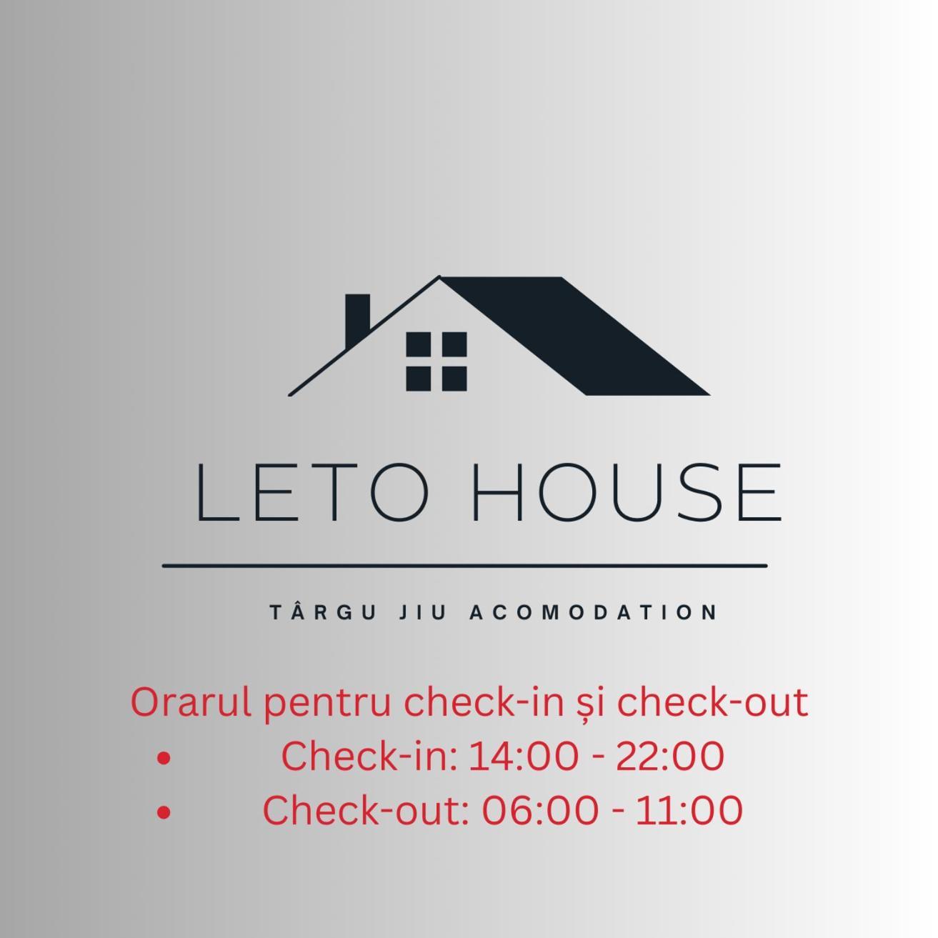 Appartement Leto House à Târgu Jiu Extérieur photo
